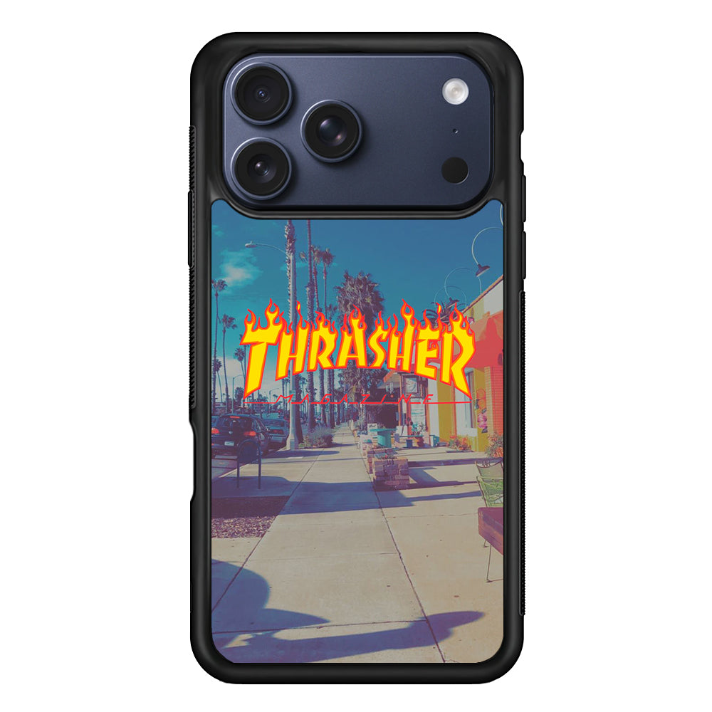 Thrasher Passed Road iPhone 17 Pro Case - Xtracase
