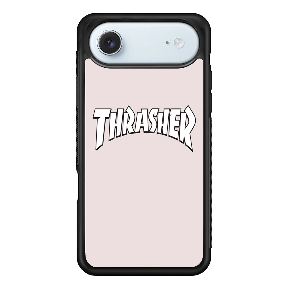 Thrasher Pearl White Logo iPhone 17 Air Case - Xtracase