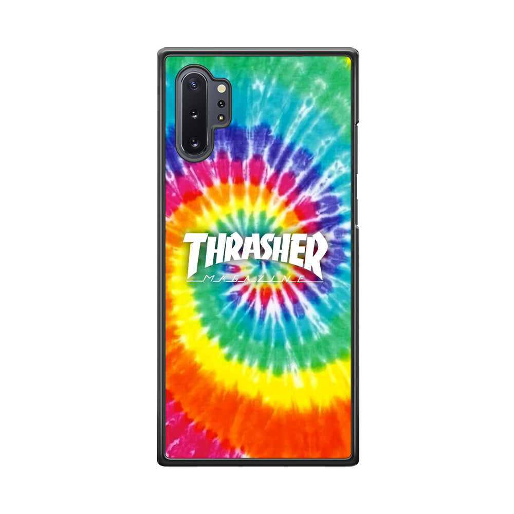 Thrasher Spiral Rainbow Samsung Galaxy Note 10 Plus Case-Xtracase