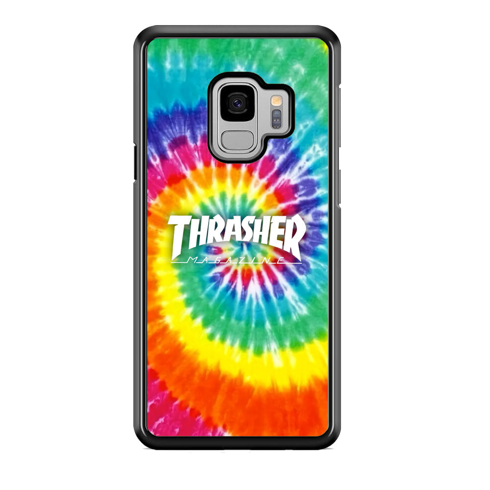 Thrasher Spiral Rainbow Samsung Galaxy S9 Case-Xtracase