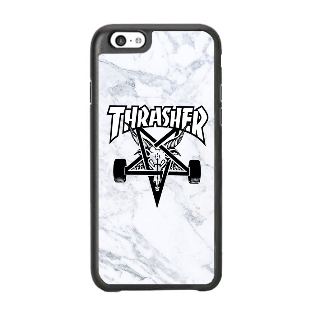 Thrasher x Pentagram White Marble iPhone 6 | 6s Case-Xtracase