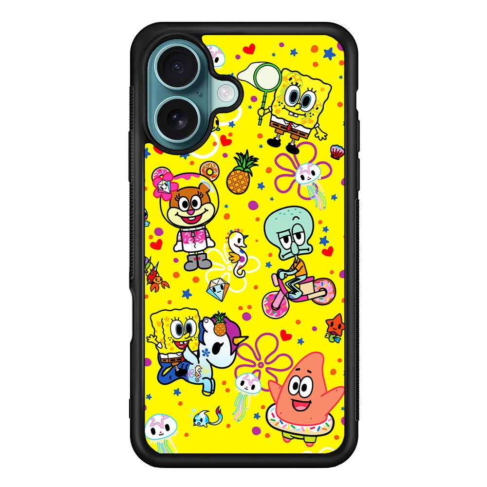 Tokidoki x SpongeBob Squarepants iPhone 16 Plus Case - Xtracase
