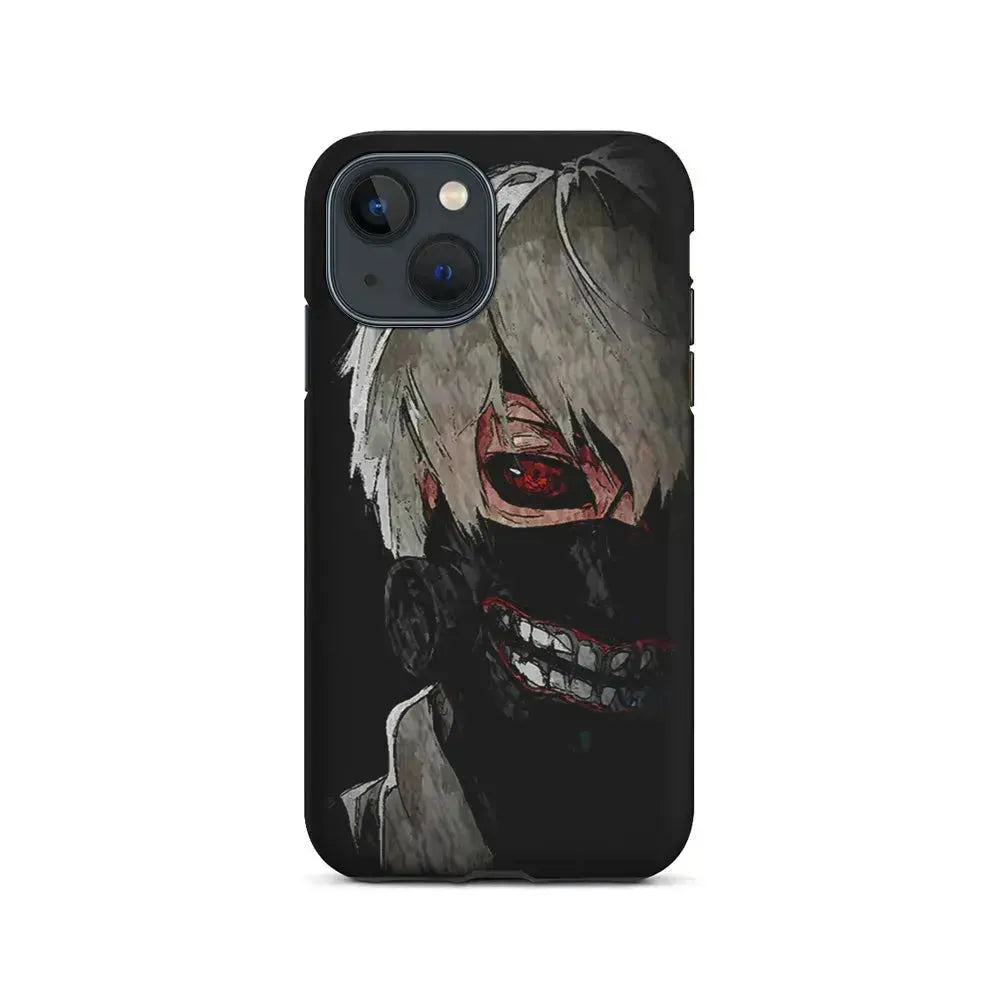 Tokyo Ghoul Ken Kaneki Anime iPhone 13 Mini Case-2 in 1 Tough Case-Xtracase