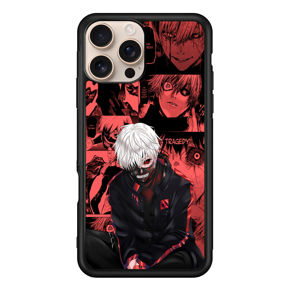 Tokyo Ghoul Ken Kaneki Comic iPhone 16 Pro Case - iPhone 16 Pro