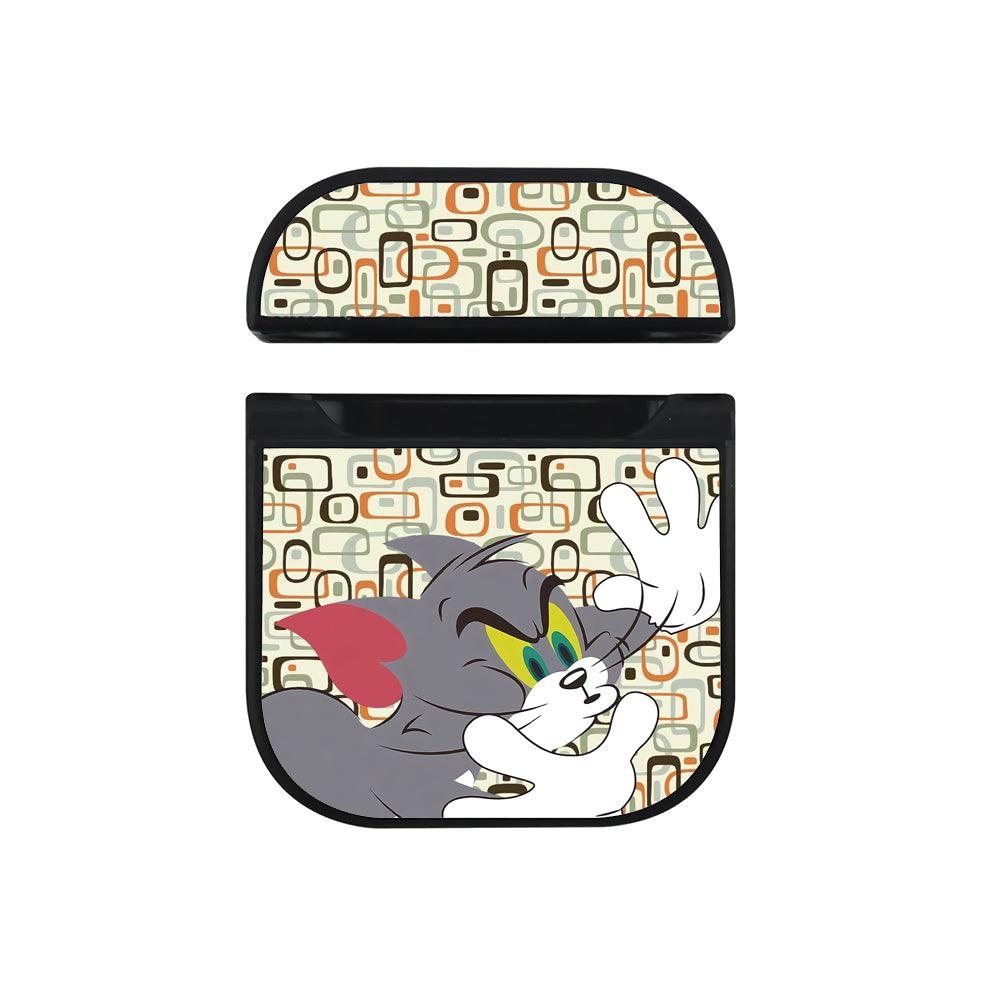 Tom and Jerry Trying to Catch Air Hard Plastic Case Cover For Apple Airpods-Xtracase