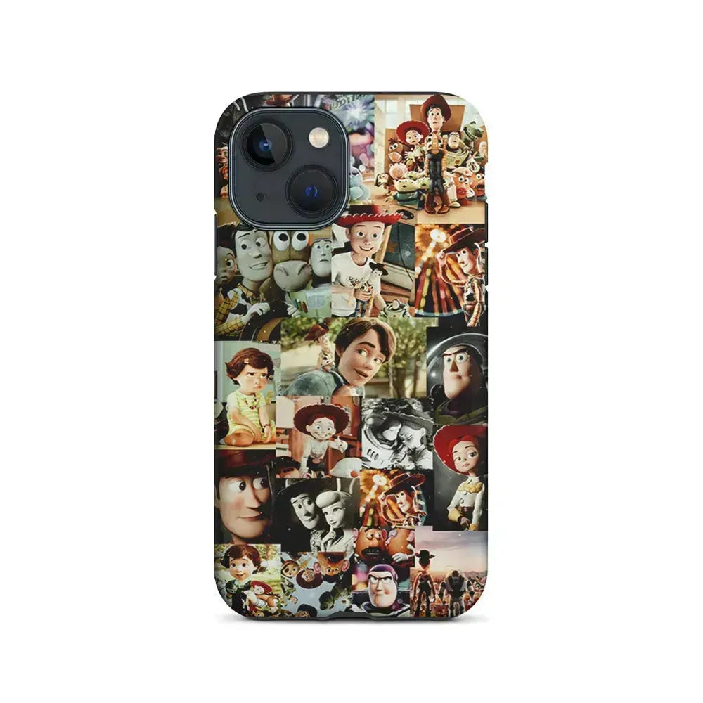 Toy Story Aesthetic Vintage iPhone 13 Mini Case-2 in 1 Tough Case-Xtracase