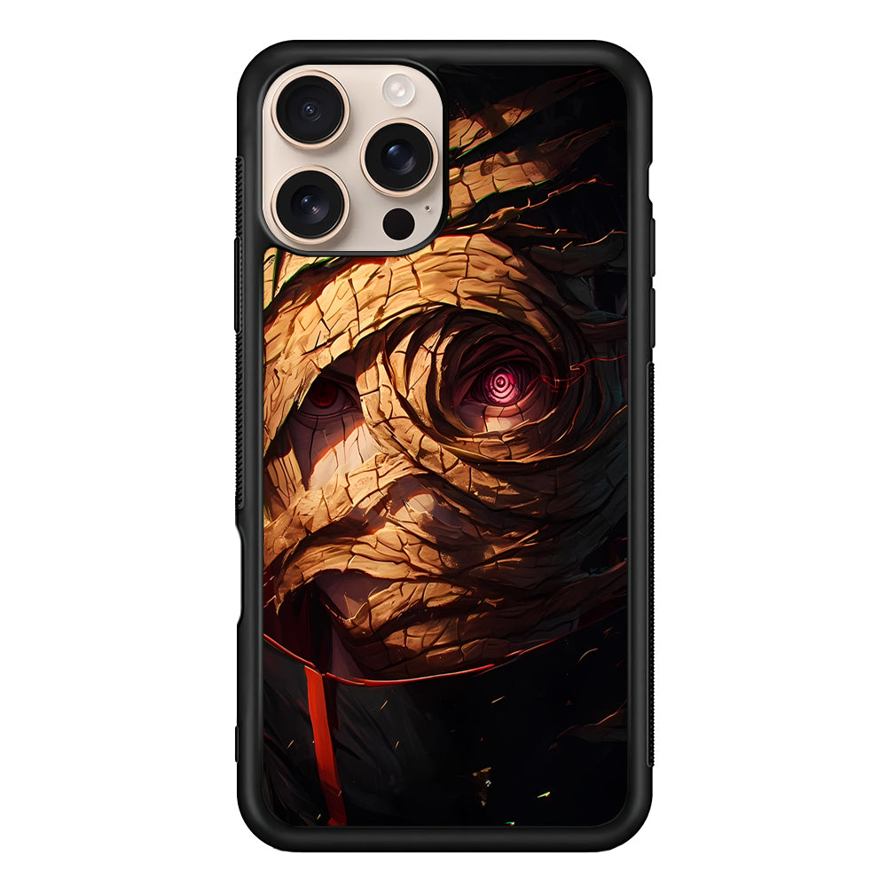 Uchiha Obito Naruto Anime iPhone 16 Pro Case - iPhone 16 Pro