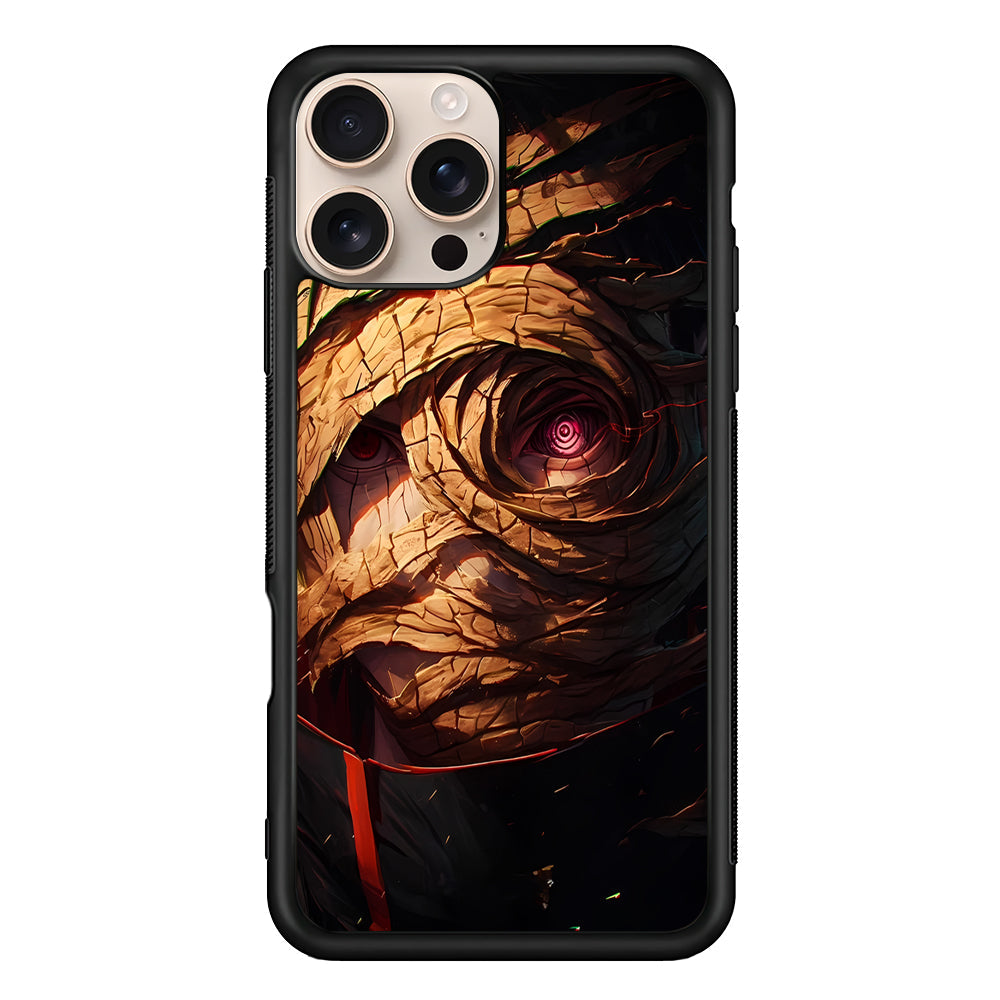 Uchiha Obito Naruto Anime iPhone 16 Pro Max Case - iPhone 16 Pro Max