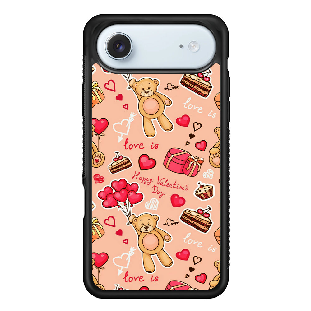 Valentine’s Day with Teddy Bears iPhone 17 Air Case - Xtracase