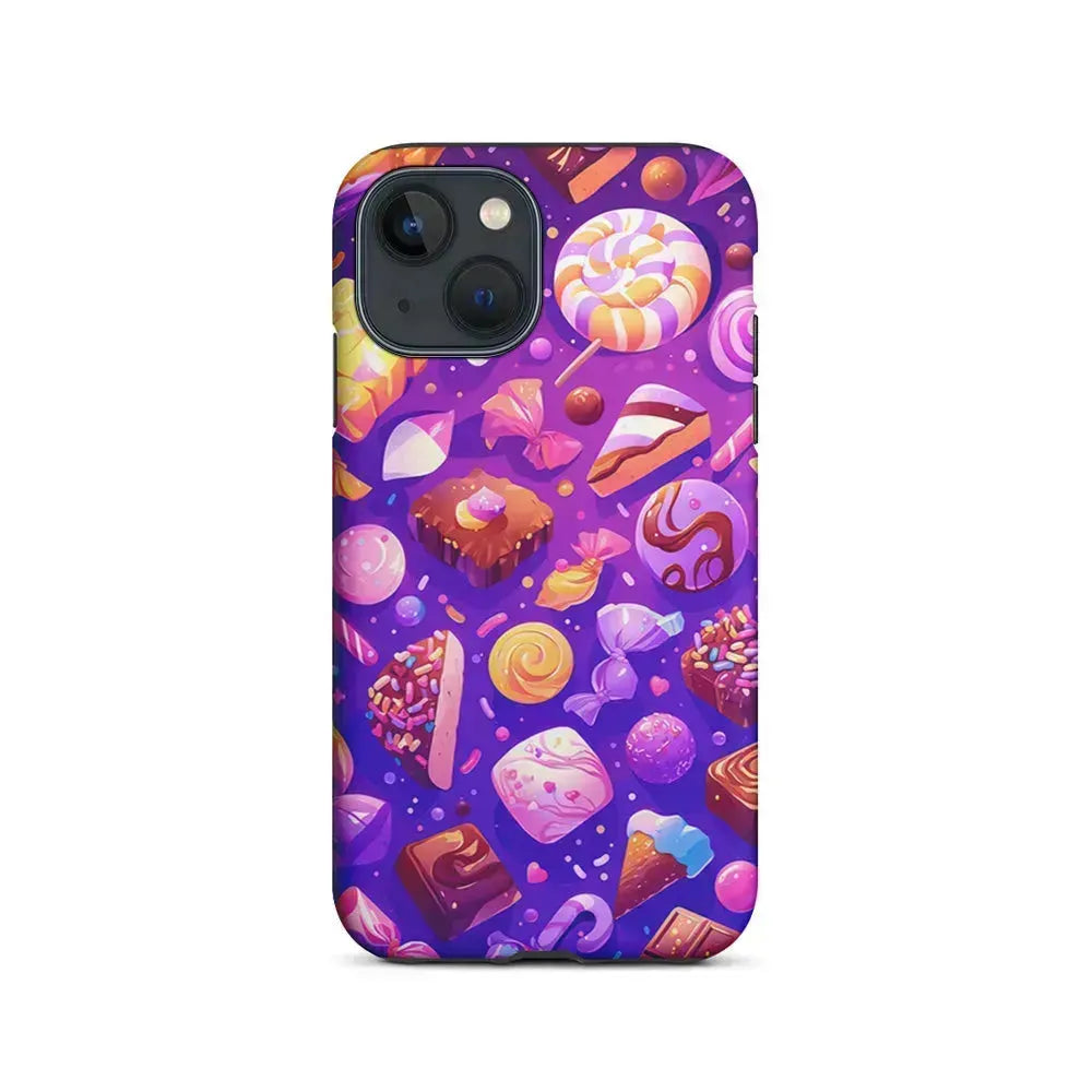 Various Kinds of Sweets and Candies iPhone 13 Mini Case-2 in 1 Tough Case-Xtracase