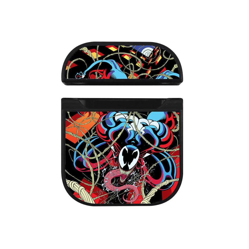 Venom Dive into The Enemy Hard Plastic Case Cover For Apple Airpods-Xtracase