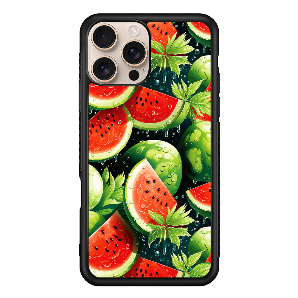 Watermelon Summer Fresh Fruit iPhone 16 Pro Max Case - iPhone 16 Pro Max