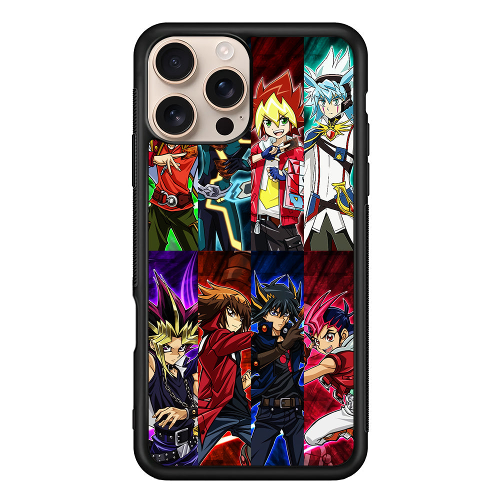 Yu-Gi-Oh All Main Character iPhone 16 Pro Max Case - iPhone 16 Pro Max