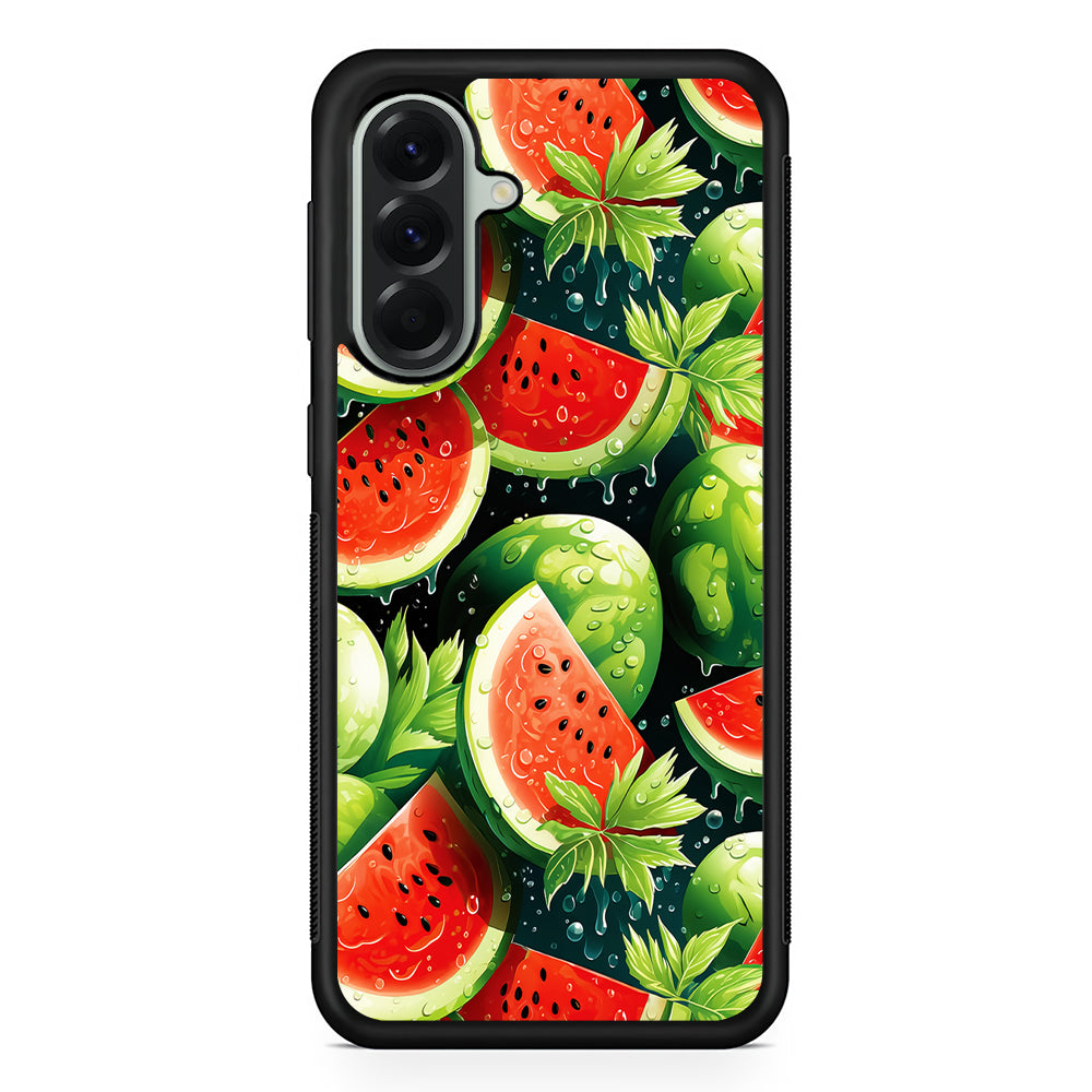 Watermelon Summer Fresh Fruit Samsung Galaxy A56 Case | Samsung Galaxy A56 Protective Rubber Case