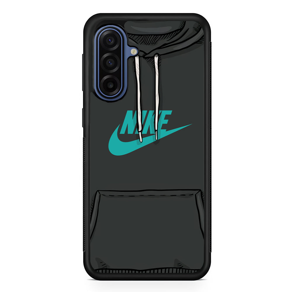 Nike Grey Hoodie Samsung Galaxy A17 Case | Samsung Galaxy A17 Protective Rubber Case