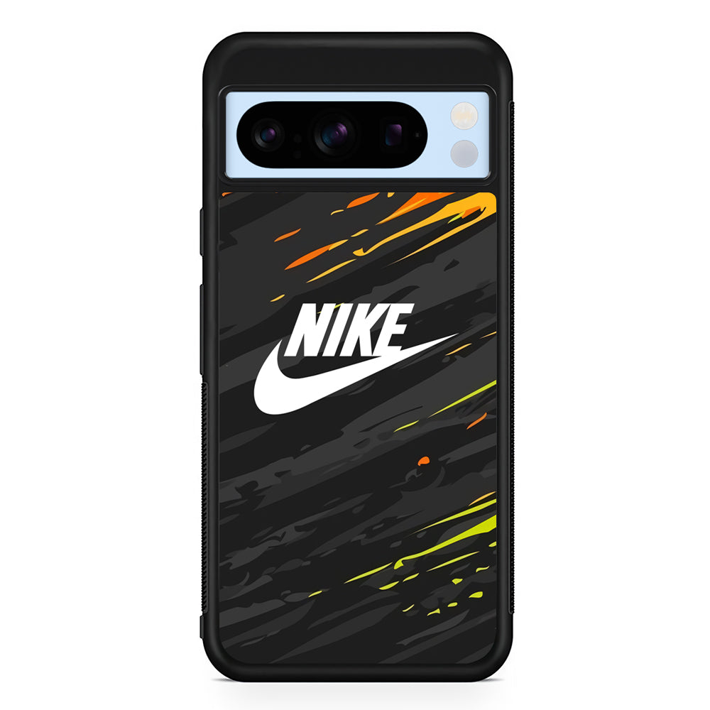 Nike Grey Dominant Abstract Google Pixel 8 Pro Case | Premium Protective Case for Google Pixel 8 Pro