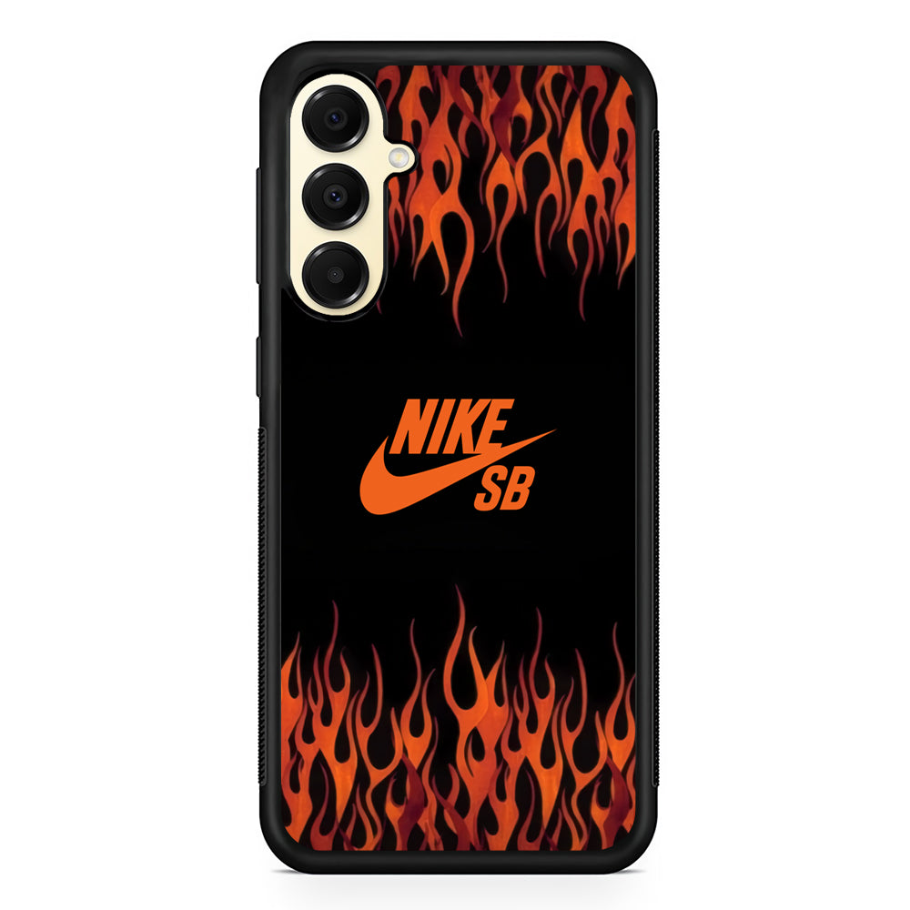 Nike Flame Fire SB Samsung Galaxy A16 Case | Custom Protective Samsung Galaxy A16 Case
