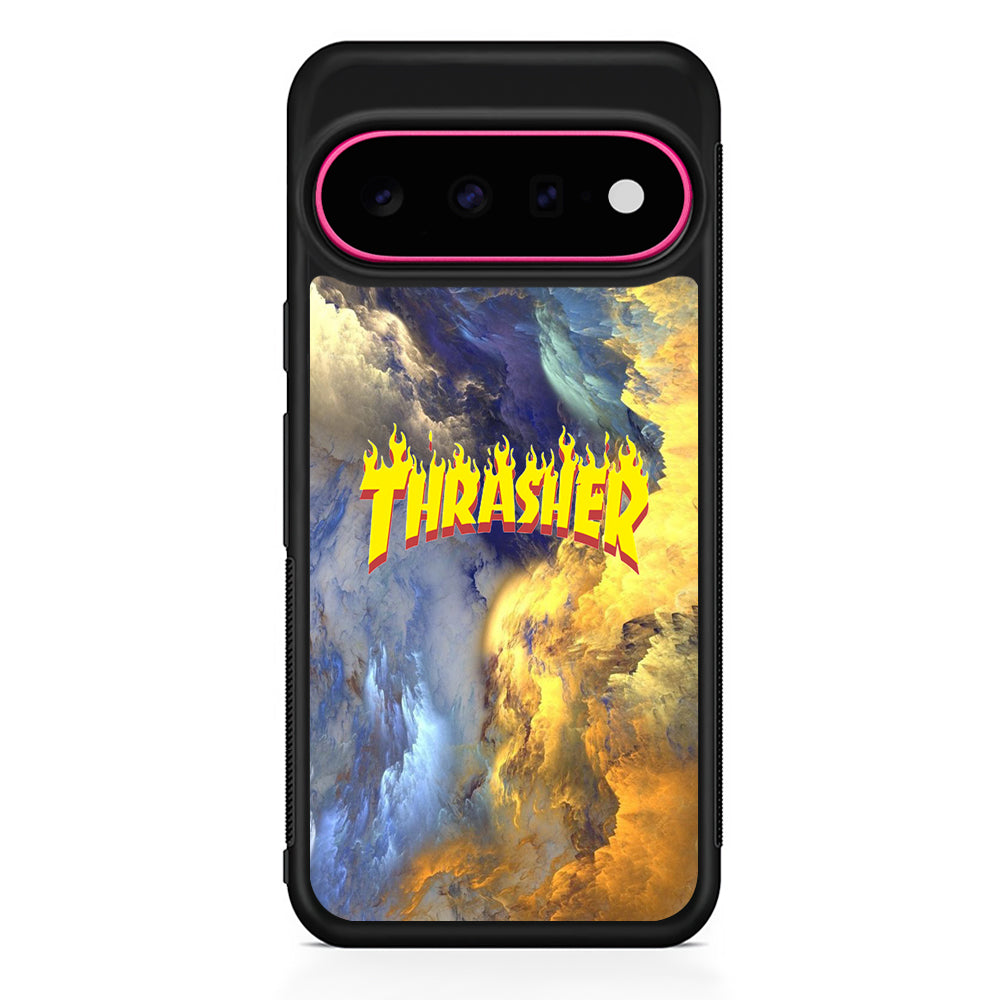 Thrasher Golden Smoke Google Pixel 11 Case - Stylish Protective Phone Case
