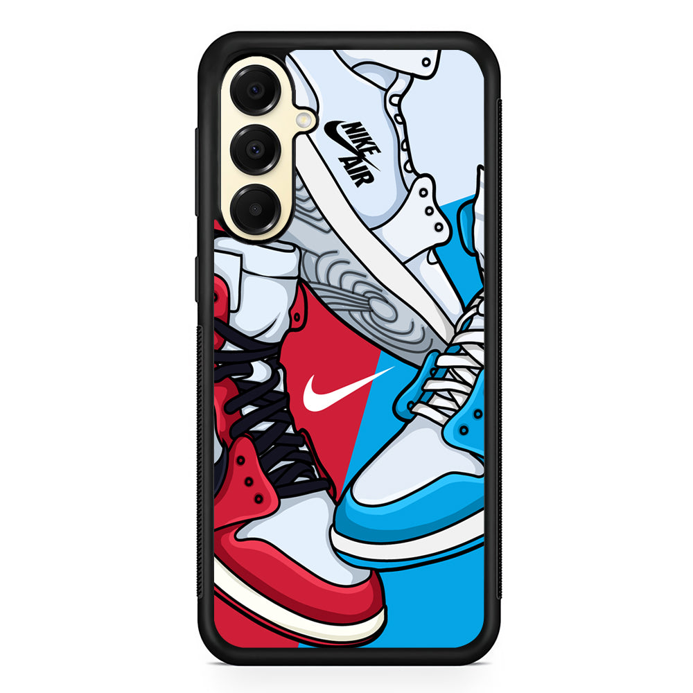 Nike Sneak Shoes Samsung Galaxy A16 Case | Custom Protective Samsung Galaxy A16 Case