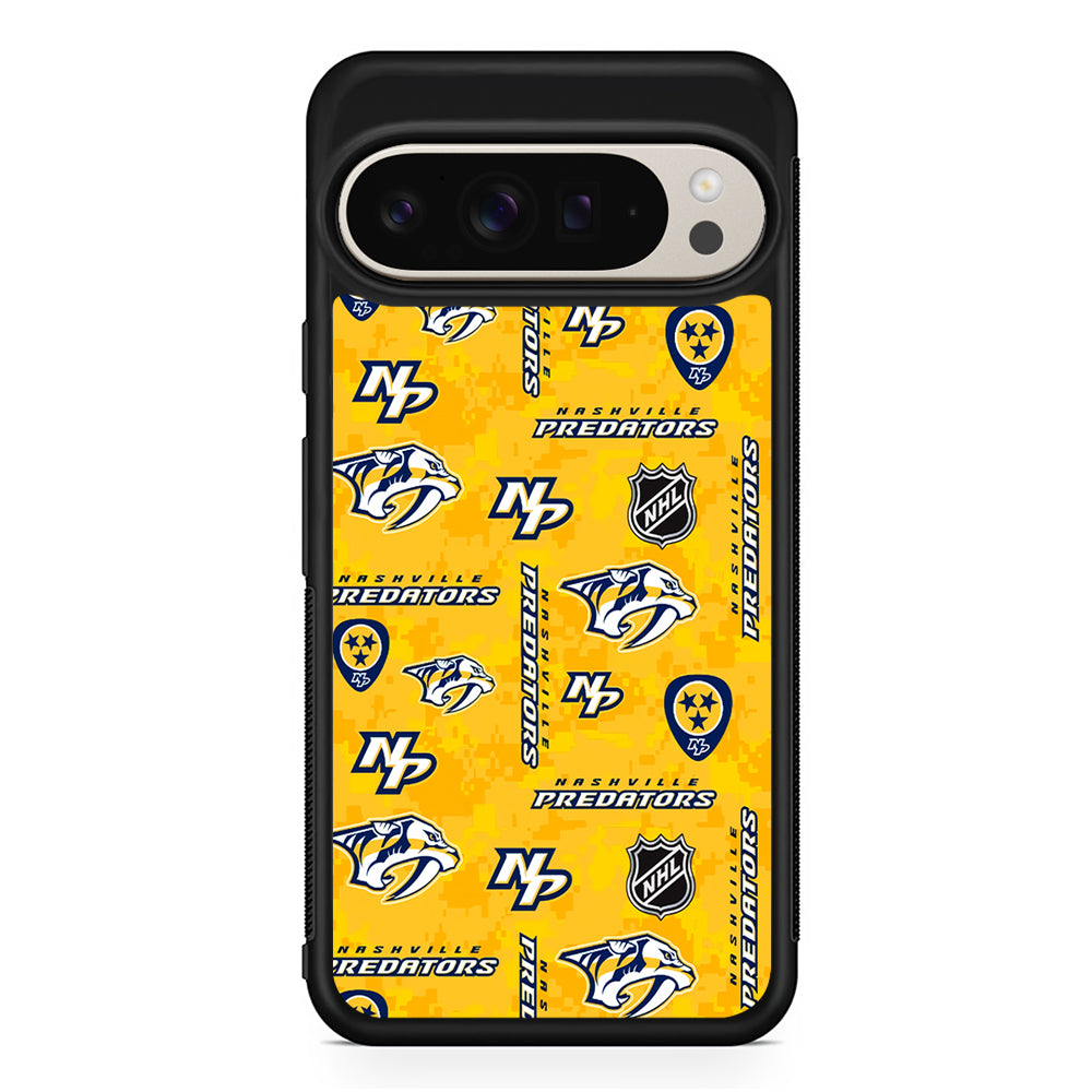 NHL Nashville Predators Pixel Google Pixel 9 Pro Case | Slim Protective Cover