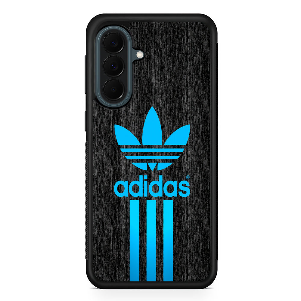 Adidas Glowing Blue Samsung Galaxy A37 Case | Custom Samsung Galaxy A37 Protective Cover