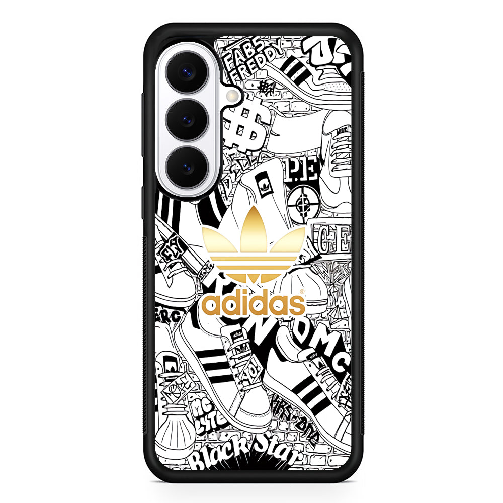 Adidas Fabulous Golden Glow Samsung Galaxy S26 Plus Case | Lightweight Protective Cover for Galaxy S26 Plus