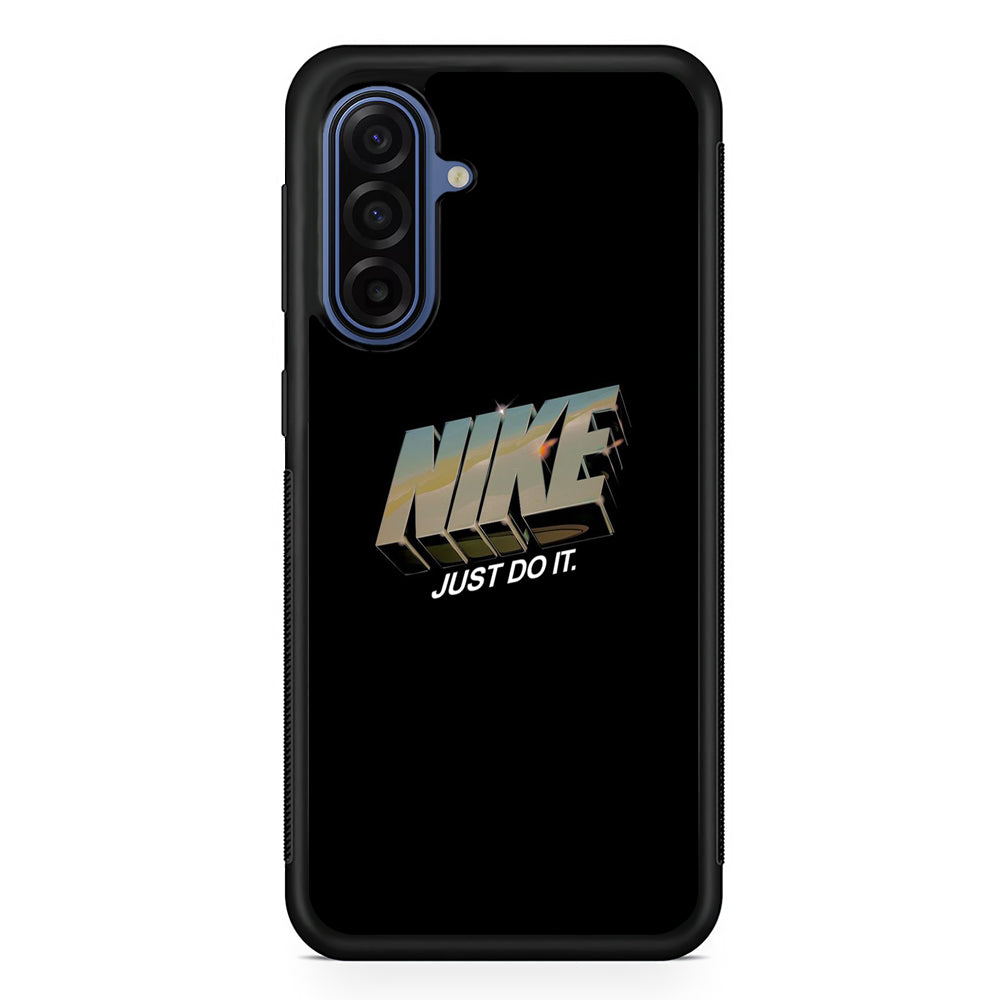 Nike Icon Three Dimension Samsung Galaxy A17 Case | Samsung Galaxy A17 Protective Rubber Case