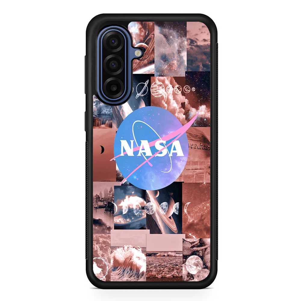 Nasa Universe Post Samsung Galaxy A17 Case | Durable Samsung Galaxy A17 Cover