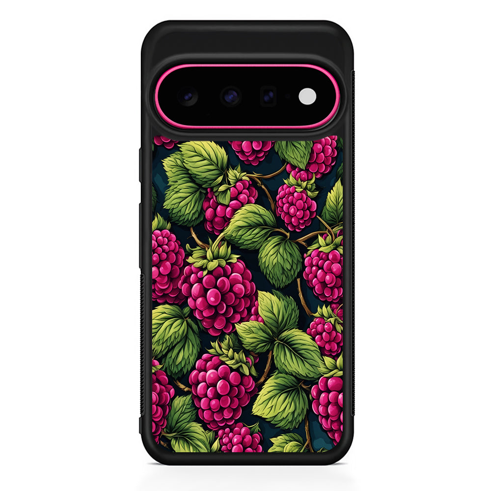 Raspberry Fresh Tropical Fruit Google Pixel 11 Case | Slim Shockproof Cover