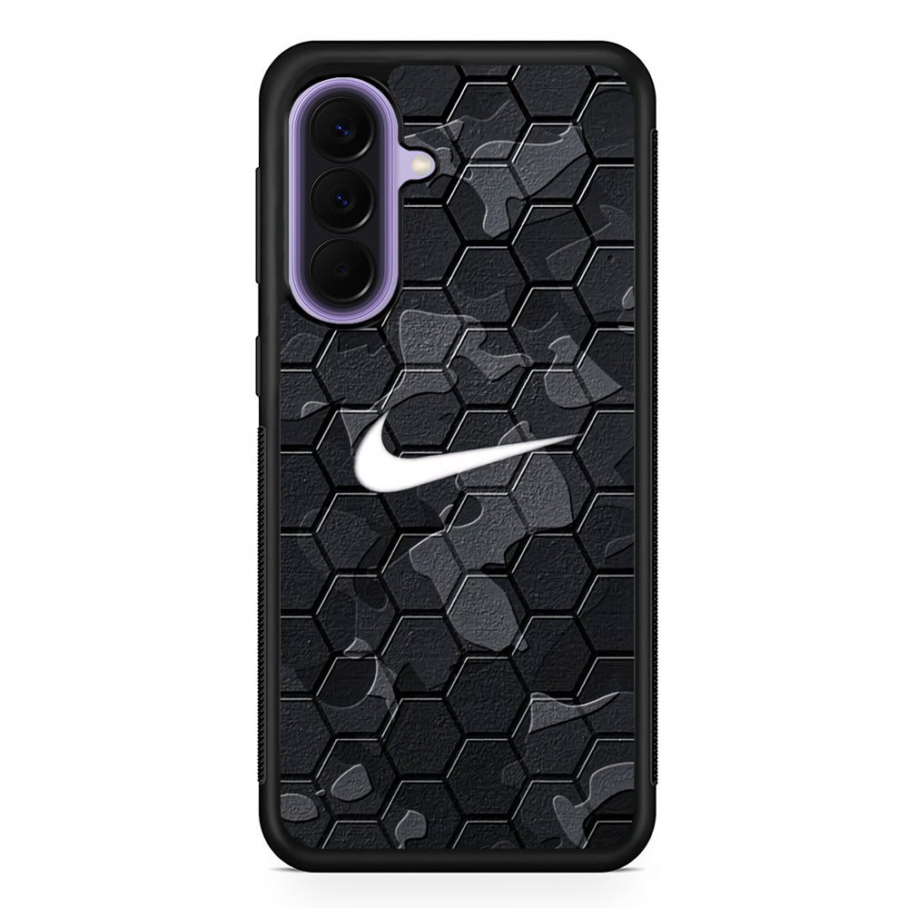 Nike Hexagon Pattern Camo Samsung Galaxy A57 Case | Samsung Galaxy A57 Protective Cover