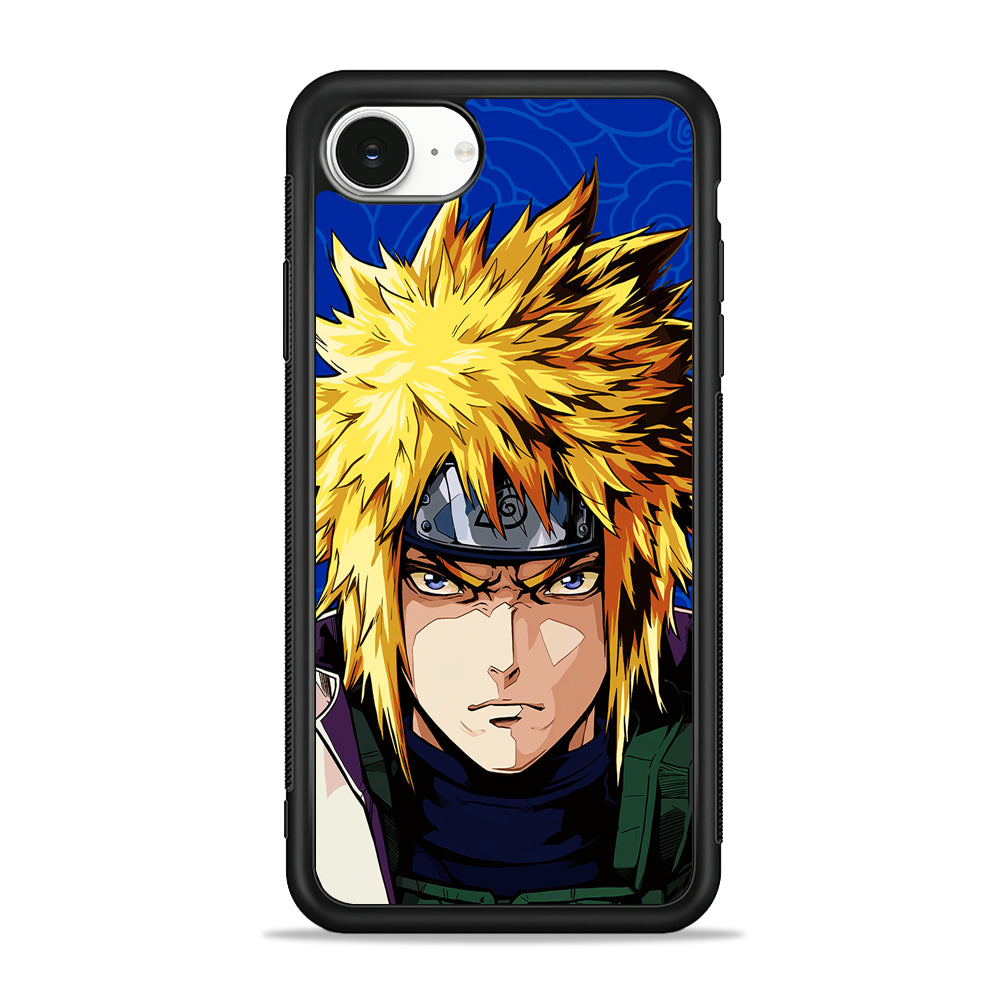 Naruto Minato Namikaze Angry iPhone 16e Case | Protective Phone Cover