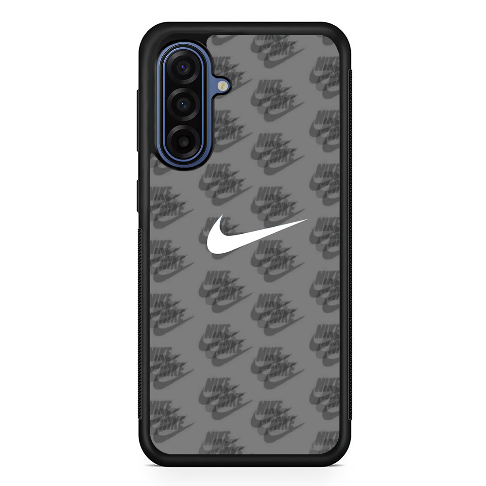Nike Shadow Grey Samsung Galaxy A17 Case | Samsung Galaxy A17 Protective Rubber Case