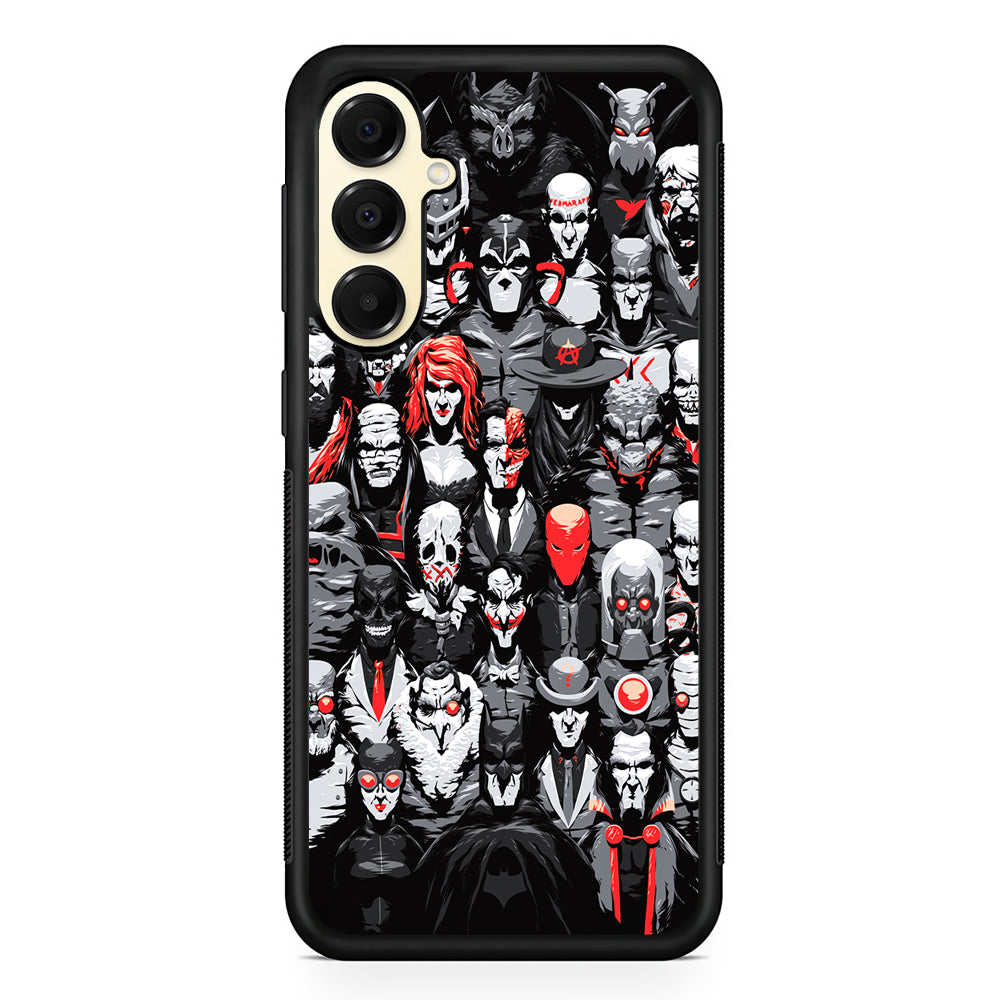 Batman Villains Character Samsung Galaxy A16 Case | Slim Rubber Samsung Galaxy A16 Case