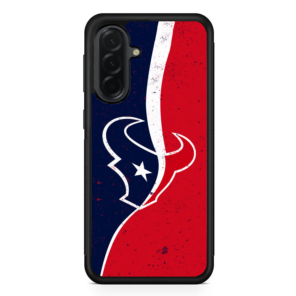 NFL Houston Texans Wall Samsung Galaxy A36 Case | Protective Rubber Cover