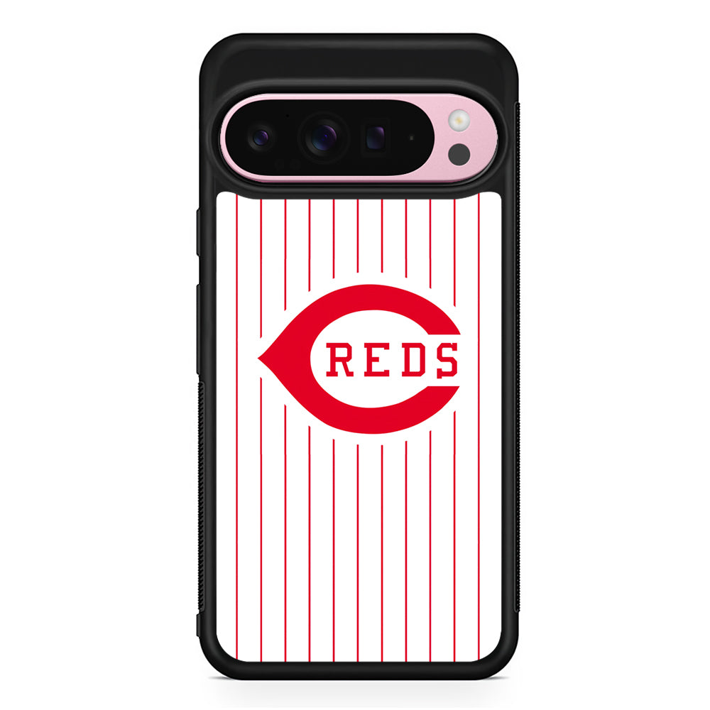 MLB Cincinnati Reds Team Google Pixel 9 Pro XL Case | Protective Cover