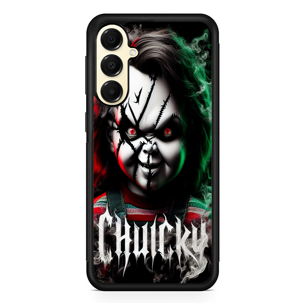 Chucky Doll Scary Face Samsung Galaxy A16 Case | Slim Rubber Samsung Galaxy A16 Case