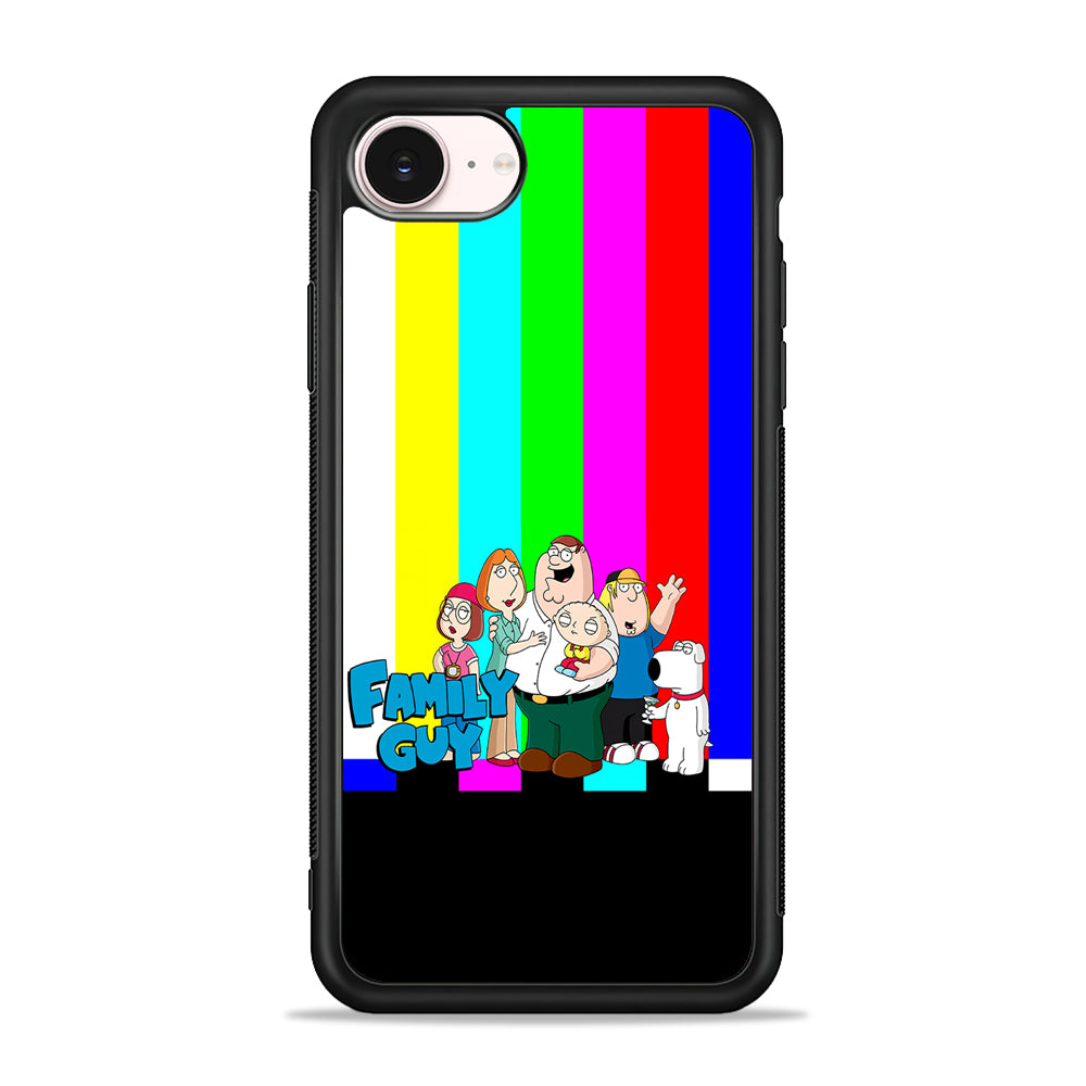 Family Guy Colorful iPhone 17e Case - Silicone Case