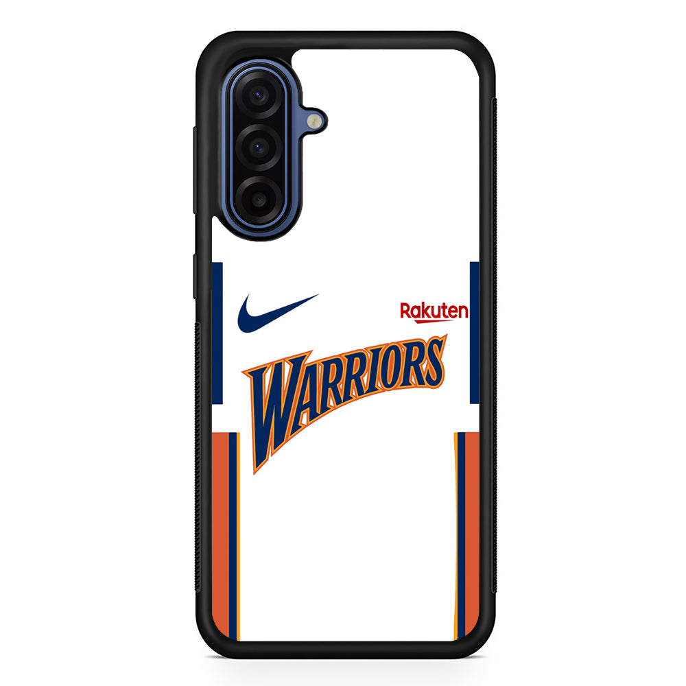 Nike NBA Warriors Jersey Samsung Galaxy A17 Case | Samsung Galaxy A17 Protective Rubber Case