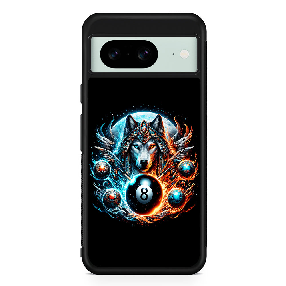 The Wolf Ball Number 8 Google Pixel 8 Case | Durable Protective Cover for Google Pixel 8