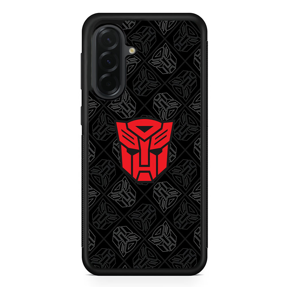 Transformers Autobot Symbol Samsung Galaxy A36 Case | Protective Rubber Cover