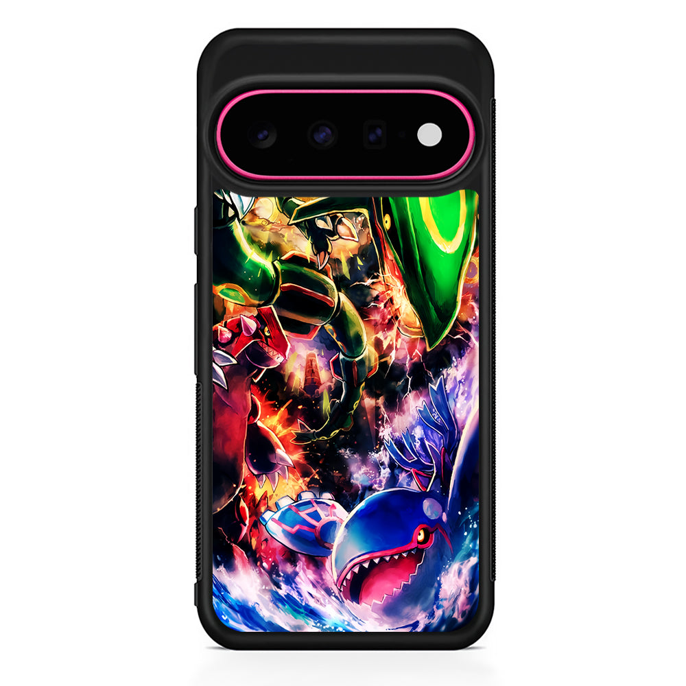 Legendary Pokemon Monsters Trio Google Pixel 11 Case | Slim Shockproof Cover