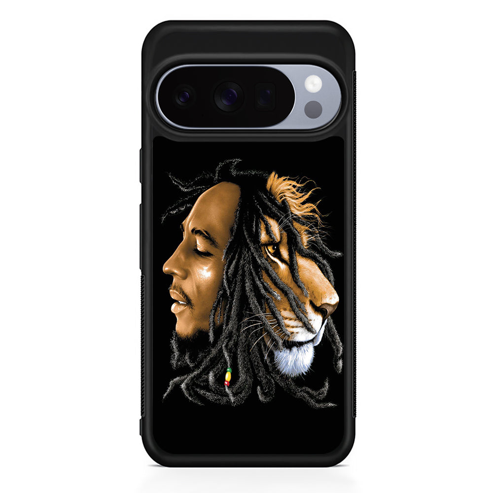 Bob Marley Lion Art Google Pixel 10 Pro Case | Google Pixel 10 Rubber Protective Case