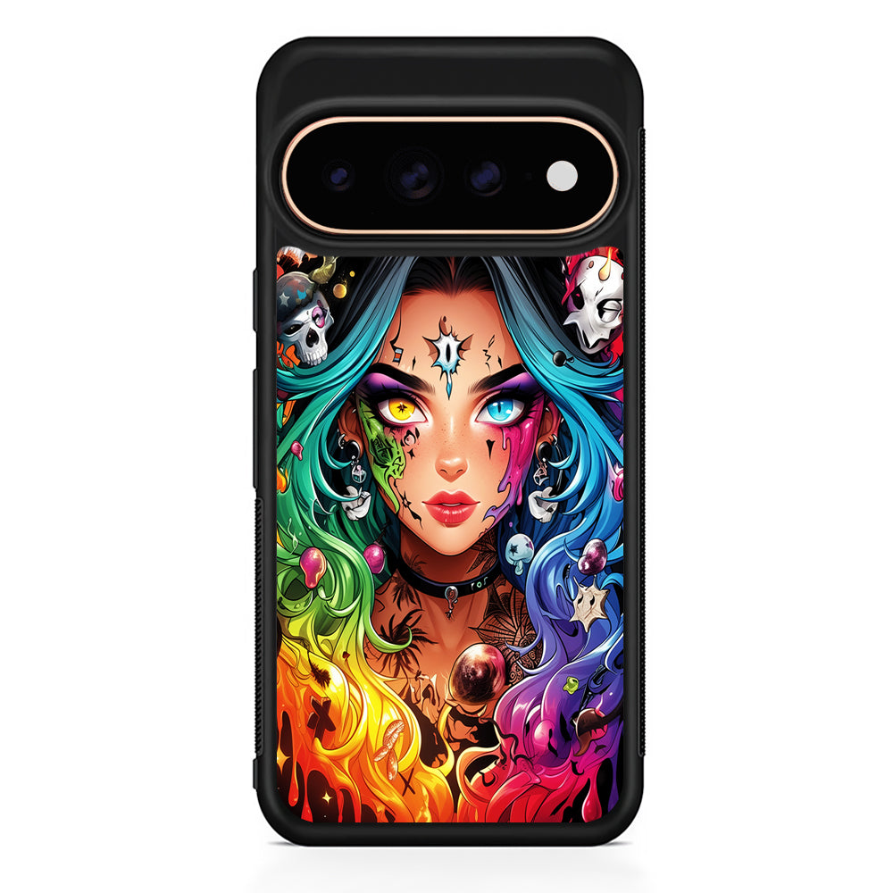 Anime Witch Girl Art Google Pixel 11 Pro Case - Stylish Protective Phone Case