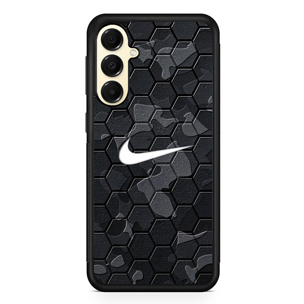 Nike Hexagon Pattern Camo Samsung Galaxy A16 Case | Custom Protective Samsung Galaxy A16 Case