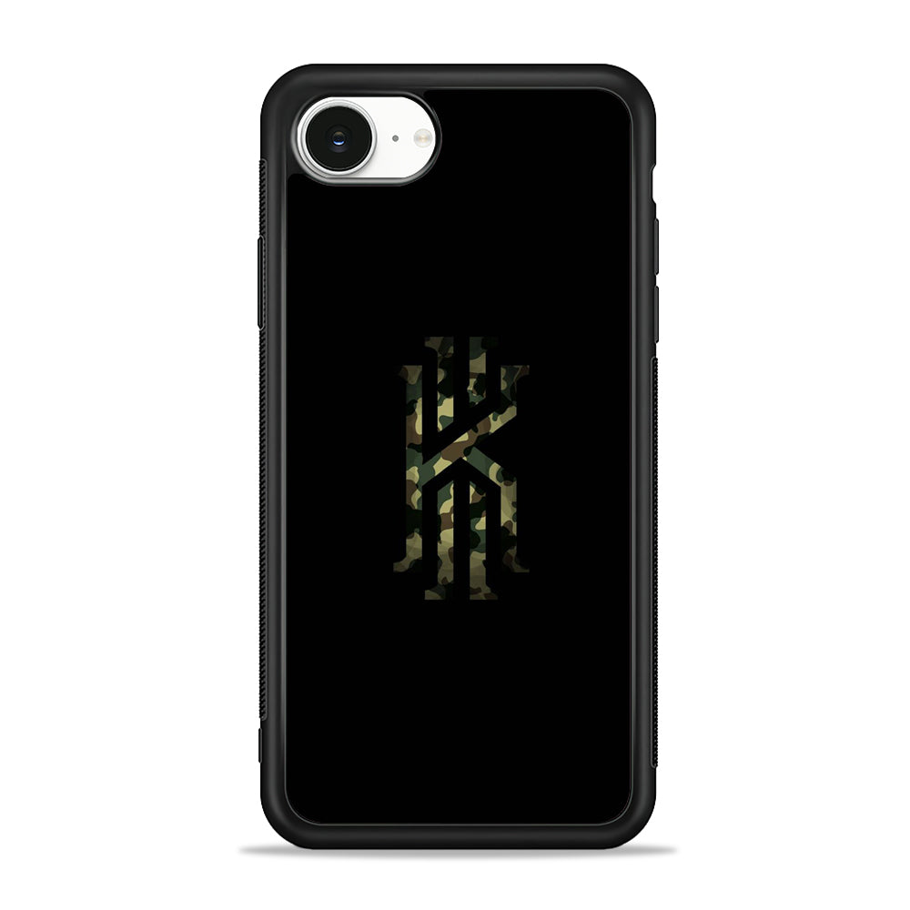 Kyrie Irving Black Camo iPhone 16e Case - Slim Silicone Case