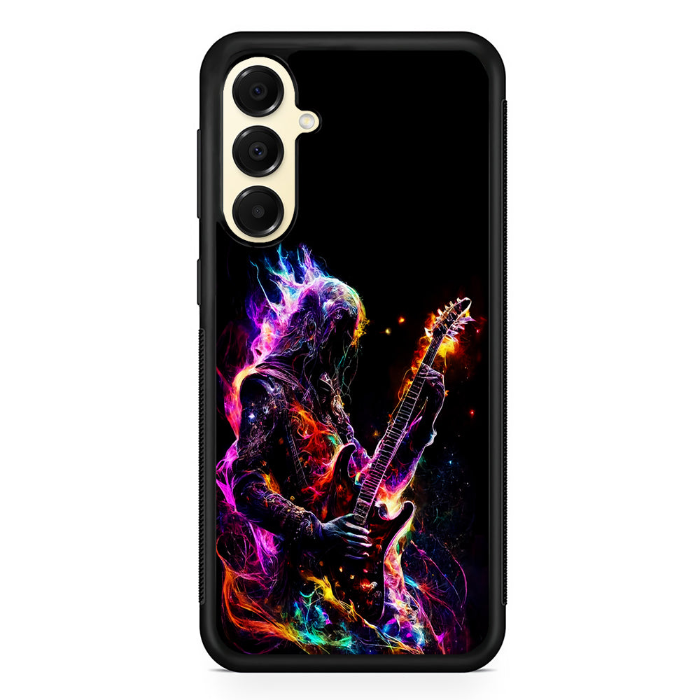 Rock Heavy Metal Guitar Samsung Galaxy A16 Case | Slim Rubber Samsung Galaxy A16 Case