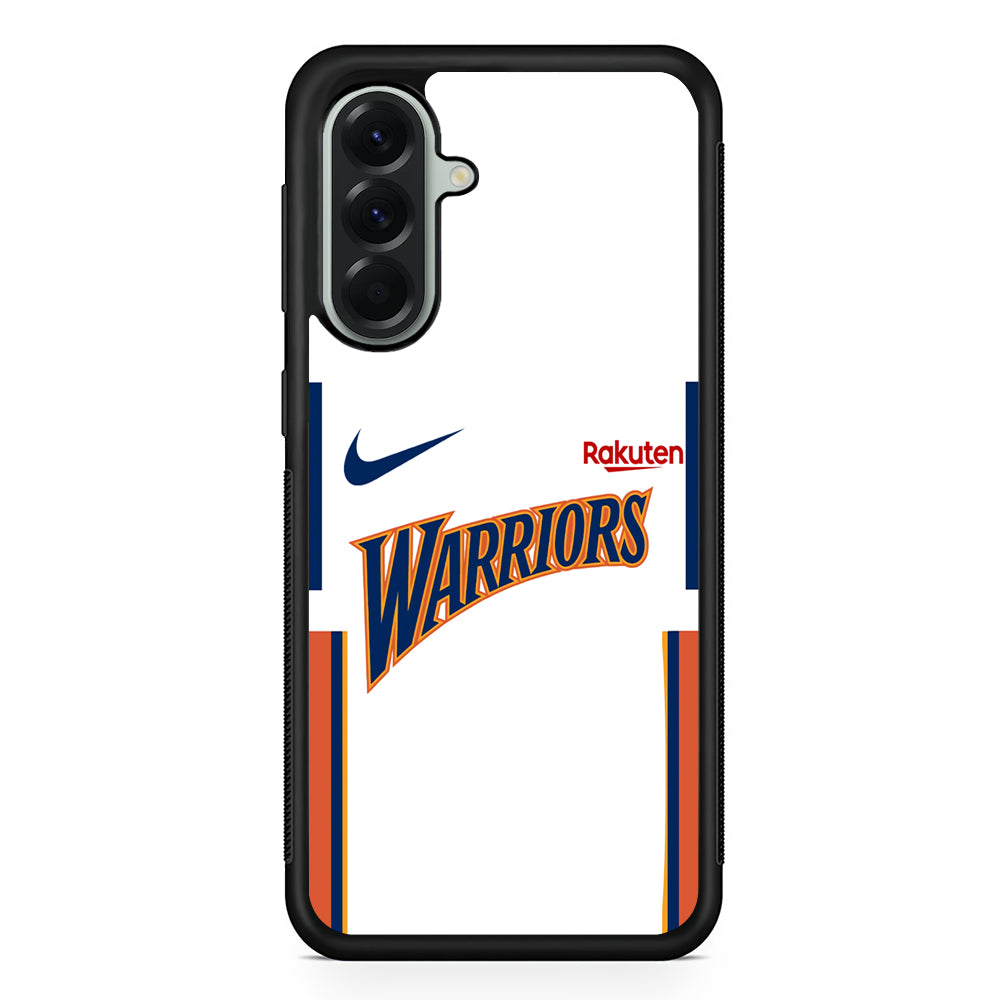 Nike NBA Warriors Jersey Samsung Galaxy A56 Case | Durable Samsung Galaxy A56 Cover