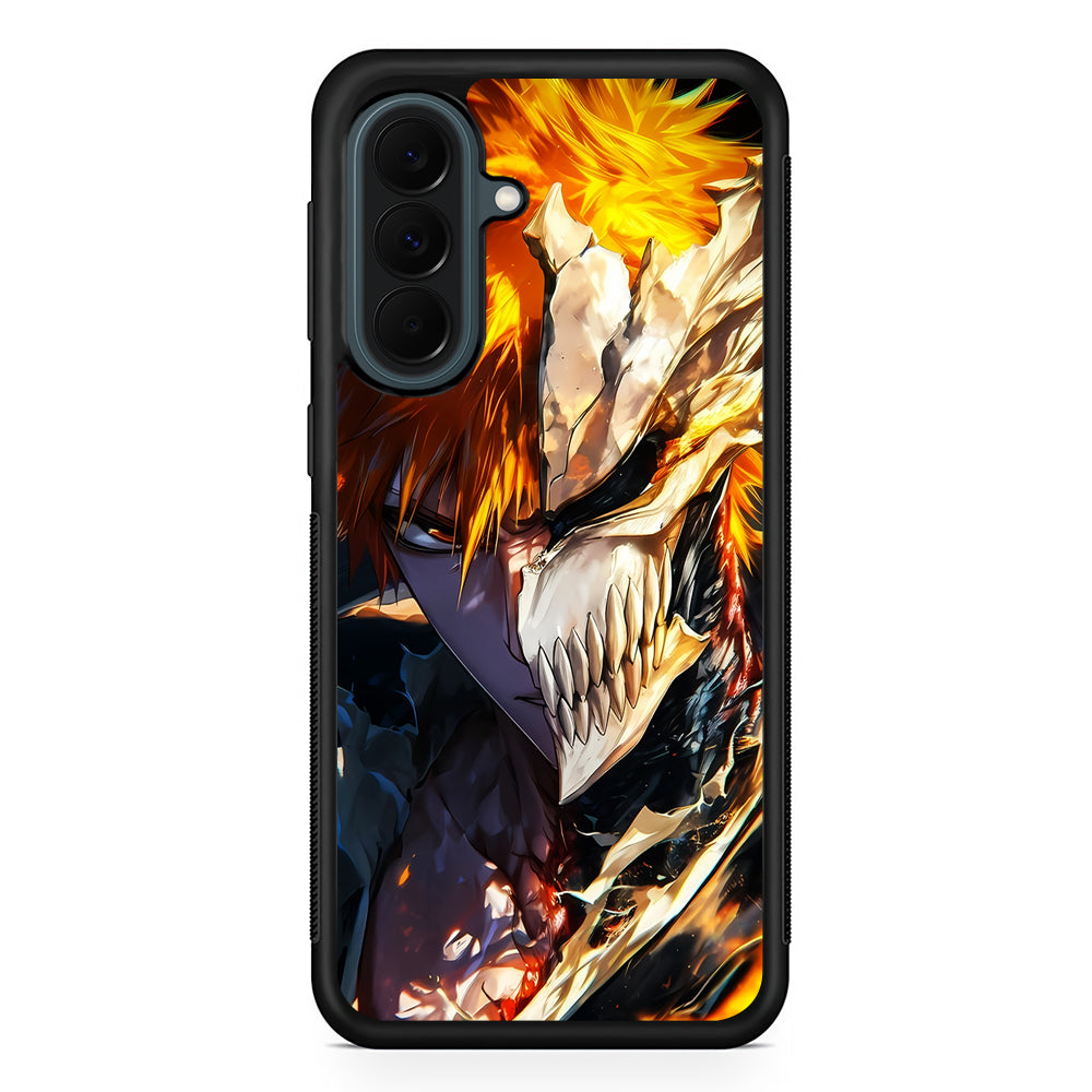 Bleach Ichigo Kurosaki Half Mask Samsung Galaxy A37 Case | Samsung Galaxy A37 Rubber Phone Case