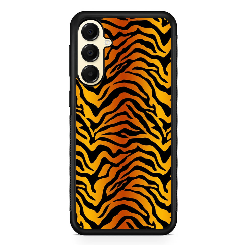 Tiger Stripe Skin Pattern Samsung Galaxy A16 Case | Slim Rubber Samsung Galaxy A16 Case
