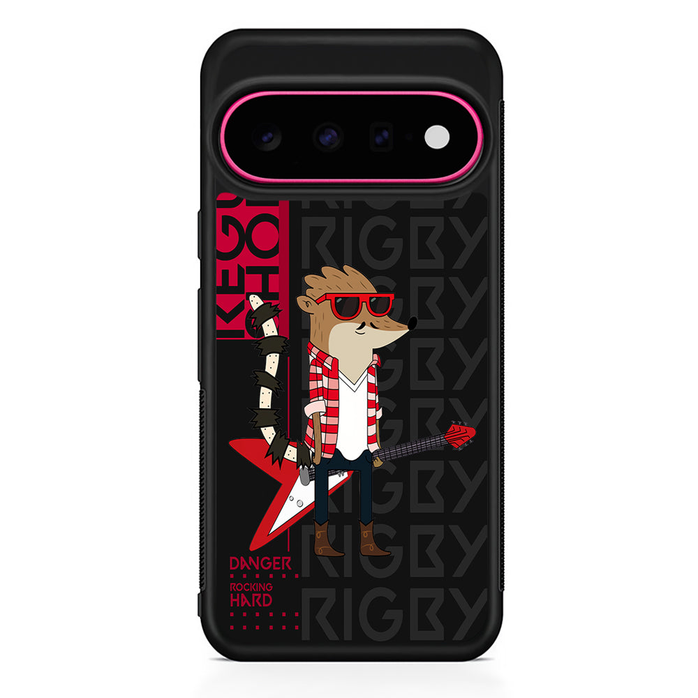 Regular Show Rigby Rockstar Google Pixel 11 Case | Slim Shockproof Cover